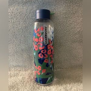 Starbucks leopard jungle water bottle